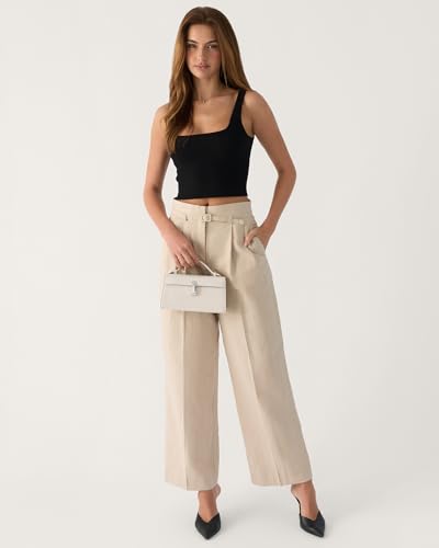 Image of Clutch Purses for Women - Small Purse Top Handle - Evening Bag - Adjustable Crossbody Handbag - Trendy PU Leather