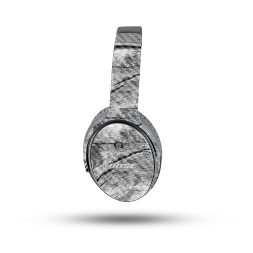 Image of MightySkins Carbon Fiber Skin Compatible with Bose QuietComfort 35 II Headphones - Dead Wood | Protective, Durable Textured Carbon Fiber Finish | Easy to Apply, Remove, and Change Style