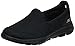 Skechers Go Walk 5, Zapatillas sin Cordones Mujer, Black Textile/Trim, 37 EU