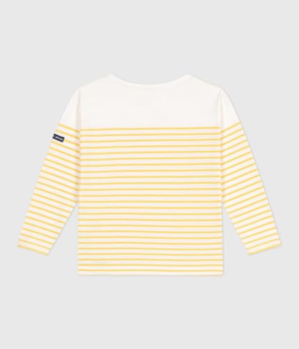 Petit Bateau A0CJA Marinero, Blanc/Jaune, 5 ANS para Niños