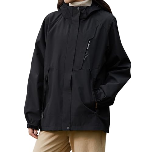 Chaqueta cortavientos transpirable de mujer para exterior y nieve