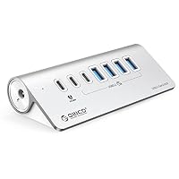 ORICO – USB-Hub, ORICO USB-C-Hub, 3.2 Gen 2, Stromversorgung mit 7 P