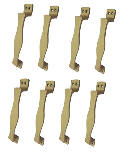 Image of Door Handle Cool Door Handles for Main Door Aluminum (7 Inch), Antique- Finish Door Handles for Home and Office for Wooden & Glass Door Handle, Pull Door Handle (Pack of 4 Pair, Exal)