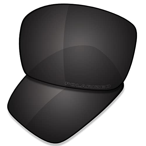 Image of SAUCER Premium Replacement Lenses Compatible with Wiley X Twisted | UV400 Protection, Anti-Scratch, Precise Fit & Enhanced Clarity Sunglasses High Defense - Carbon Black Polarized