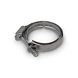Kraken Automotive - Quick Release - 3 Inch V Band Clamp - 304 Stainless Steel SS - Universal For Downpipe, Manifold, Exhaust