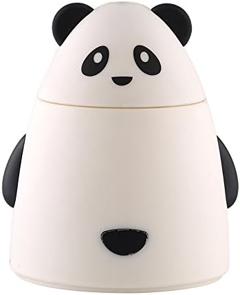 EUNOMIA Ultrasonic Aromatherapy Essential Aroma Oil Diffuser Panda Cool Mist Humidifier (White)