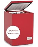 Northair Low temperature Chest Freezer - 3.5 Cu Ft with 2 Removable Baskets - Reach In Freezer Chest - 14℉ to -40℉