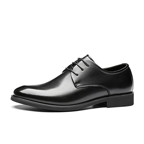 Chaussures Oxford formelles pour hommes à lacets et bout rond