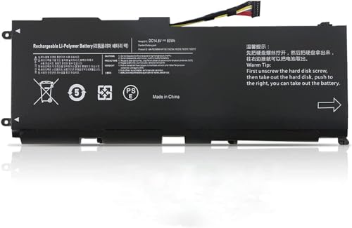 Batterie de rechange Samsung NP700Z5A et NP700Z7C pour ordinateur portable