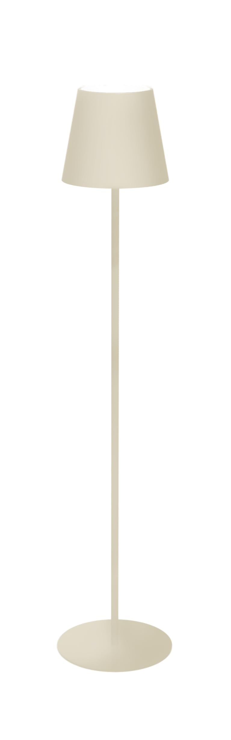 Majestic AGATA XL - Lampada LED ricaricabile modulabile su tre altezze diverse (H147/104/21,7cm), Luce Calda-Naturale-Fredda, Telecomando, Adatta per interni ed esterni IP54, Telecomando, Sabbia