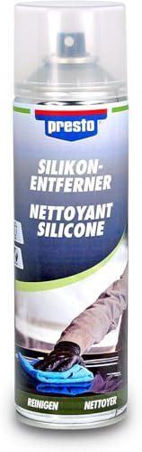 presto Silikon-Entferner, 500 ml, ideal für Lackierarbeiten, einfache Anwendung, effiziente Reinigung, entfernt Silikon und mehr