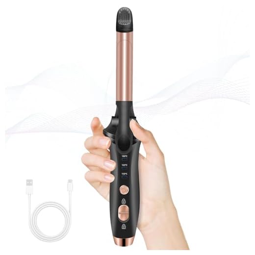 Can you take electric curlers in hand luggage Wireless Mini Curling Iron with 4000 mAh Battery