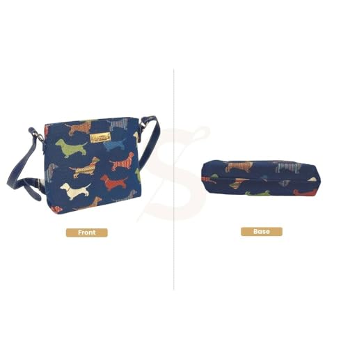 Image of Signare Tapestry Crossbody Bag Sling Shoulder Purse for Women