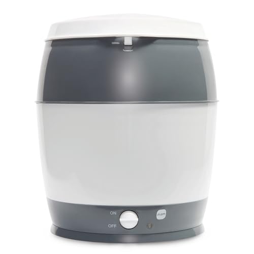 MAM Sterilisator, elektrischer Dampfsterilisator für Babyflaschen, Sauger...