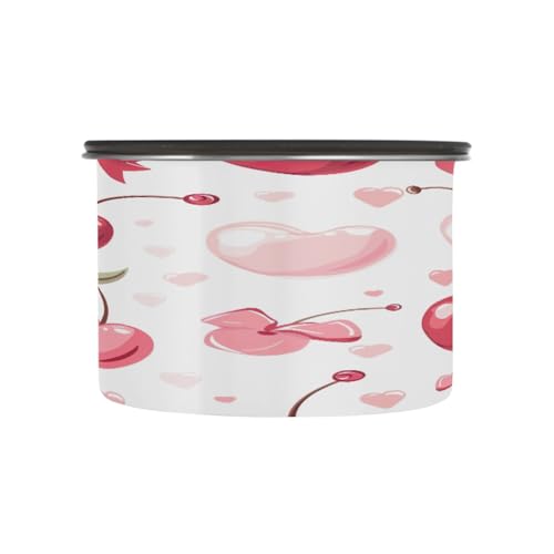 Contenedor hermético para café al vacío Qilmy 900ml acero inox miniatura 2