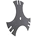 Arnold MTD Genuine Parts 3-Side Edger Star Blade - Pack of 2