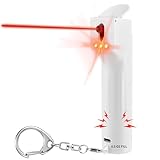 3-in-1 Personal Safety Alarm with Pepper Spray Gel for Women Self Defense Keychain, Defence Protection Tools, Refillable Cartridge, Extremely Loud 140dB Whistle, Led Flash Light, Safe Gifts for Teens