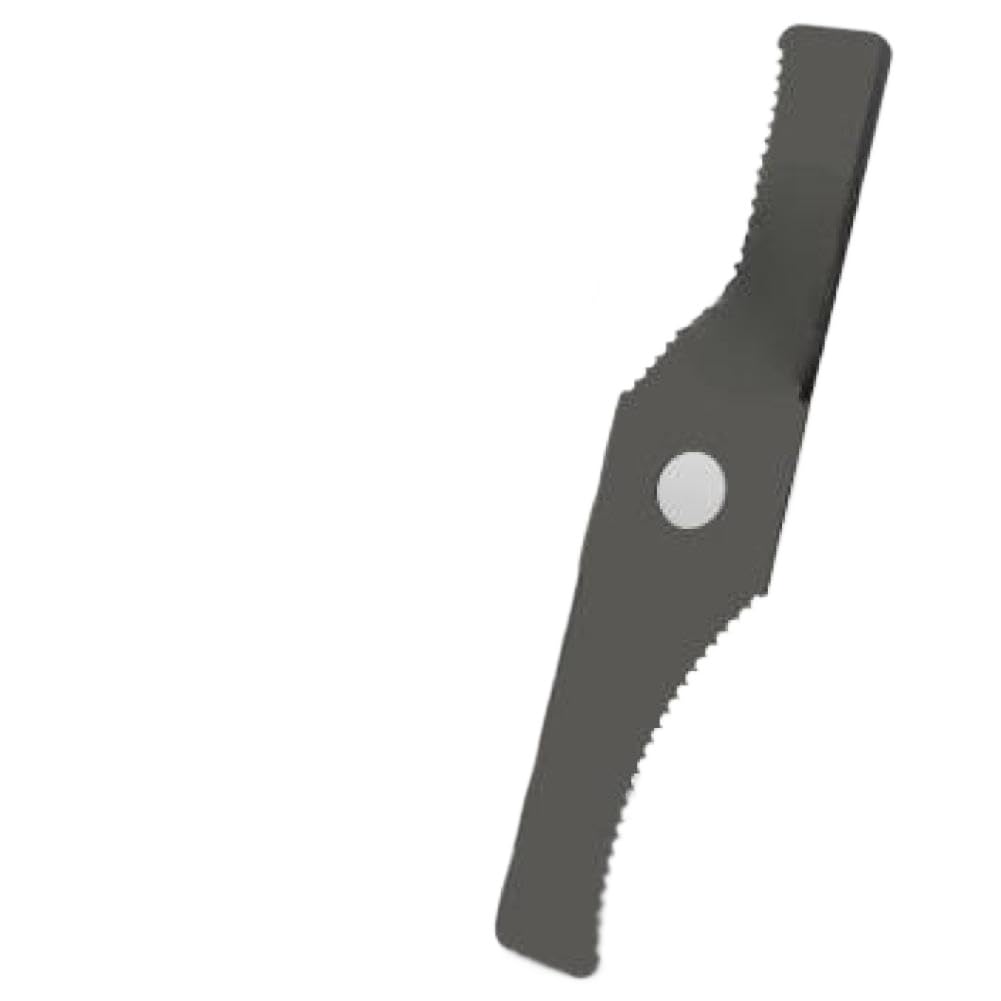 Coupe en forme d'arc pour tondeuse à gazon 1 pièce SK5 Compatible avec différents Types de tondeuses à gazon(1PC serrated blade)