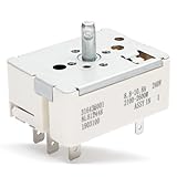 New Upgrade 316436001 Range Surface Element Switch Replacement for Frigidaire Stove, 8 inch Surface Burner Infinite Switch Replace Parts 316021501 1155395 AH1145040 EA1145040 AP3885460 PS1145040