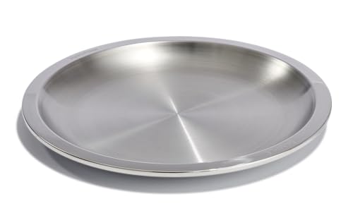 Hydro Flask Outdoor Kitchen Plate – Stainless Steel Reusable Plate – Camping Kitchen Essentials Birch Gray by Hydro Flask - Image 2
