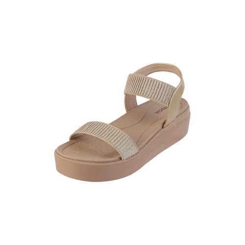 Image of Mochi Women Wedge Heel Fashion Sandal