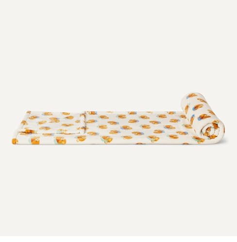 Image of Amazon Basics Kids Fleece Blanket, Ultra-Soft Lightweight Throw for Children, Premium for Warmth, 50 x 60 Inches, Woodland Bears