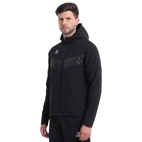Image of SHREY Softshell Hooded Jacket For Men's