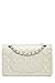 Chanel, Pre-Loved Cream Quilted Lambskin Classic Double Flap Medium, Cream