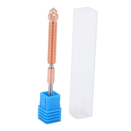 FTVOGUE Integrated Nozzle Replacement for K2 Plus Combo 3D Printer All Metal Printing Nozzle with Heat Break 0.4mm High 