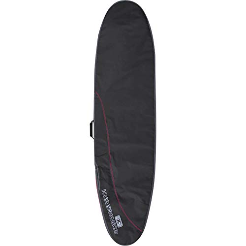 Ocean & Earth Compact Day Black/Red Longboard Surfboard Bag - Fits 1 Board - 25.5
