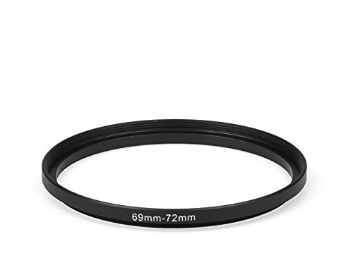 69 mm - 72 mm Filter Adapter Step-Up Adapter Filteradapter Step Up 69-72 Cover