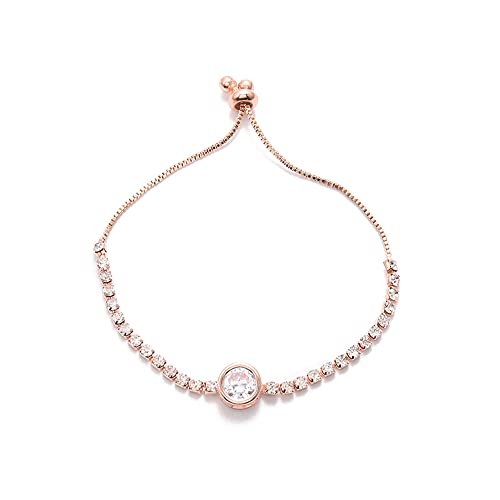 Simlsy Verstellbar Bracciale Tennis, Bracciale