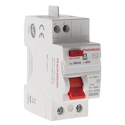 THOMSON Interrupteur Différentiel 40A/30mA Type A NF (Easy Connect)