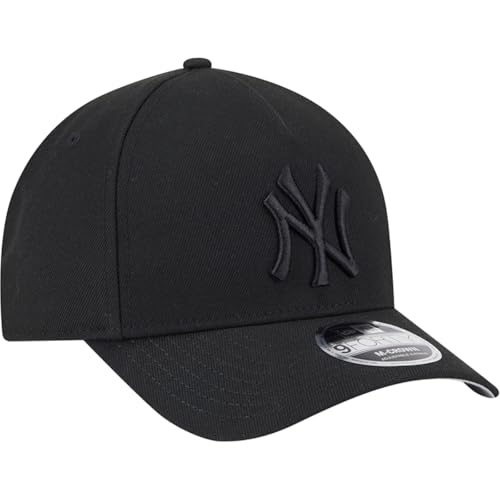 New York Yankees Black On Black 9Forty Snapback miniatura 2