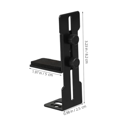 Soporte para GPU metal 2 piezas negro 3.22 x 1.97 x 0.98 in miniatura 2