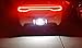 iJDMTOY OEM-Fit 3W Full LED License Plate Light Kit Compatible With 2015-up Dodge Charger Challenger, Chrysler 300 & Pacifica, 2017-up Jeep Compass, Powered by 18-SMD Xenon White LED