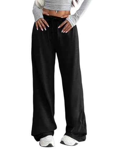 Image of dockstreet Straight Wide fit Long Length Open Bottom Jogger for Women /Trending Multi Pocket Style, Relaxed Casual Pants for Women