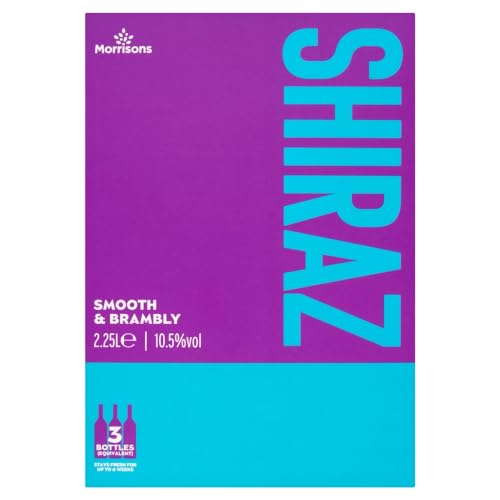MORRISONS Shiraz 2.25L ABV 10.50%