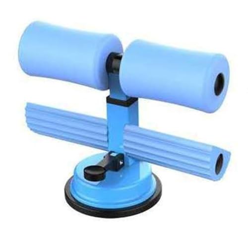 Junterone Asistente de Abdominales MáQuina de Enrollado Abdominal Equipo de Fitness Abdominal Tipo SuccióN para el Hogar Rizador de Vientre de Doble Varilla A
