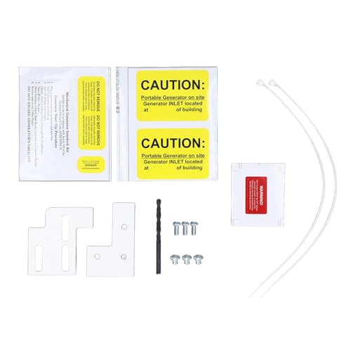 Generator Interlock Kit, Suitable for Square D QO and for Homeline 100 125amp Panel 3/4in Space Between Main Branch Breaker