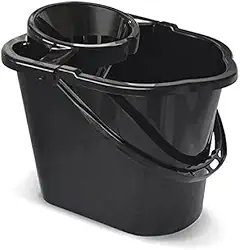 Balde Espremedor Para Limpeza Com Alça 14 L Preto Arqplast