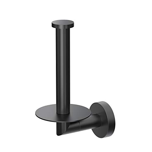 Gatco 4638MX Glam Storage Toilet Paper Holder, Matte Black #1