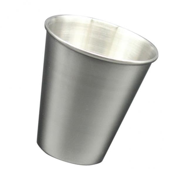 JAZZY PEARLS® 2xMini Stainless Steel Wine Whisky Cup Mug 70ml/2oz Hip Flask Accessories-image-30