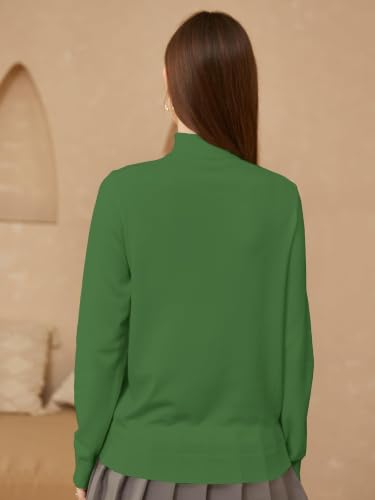 Image of SANGTREE Women's Turtleneck Sweaters Long Sleeve Pullover Tops | Breathable Lightweight Fabric| Fall Winter Fashion Outfits| Perfect for Daily,Office,Vacations,Holiday,Family Gatherings Etc.