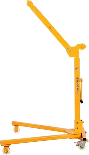 Grúa de Mano Plegable, portátil y pequeña, para elevación y Transporte domésticos (Color: 200 kg, Solo Marco)