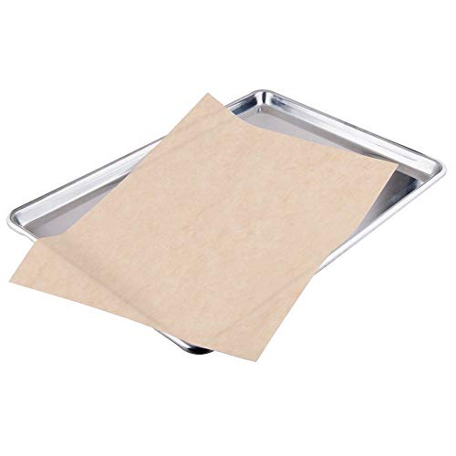 Kitchen & Beyond Natural Parchment Paper Pan Liner, 12-inch By 16-inch, Unbleached, 50-pack