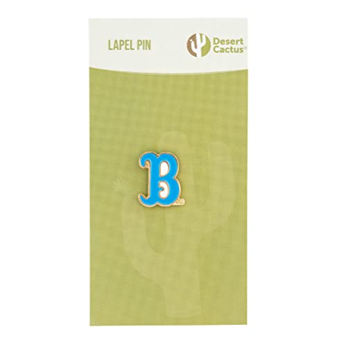 Image of Desert Cactus University of California Los Angeles Lapel Pin UCLA Bruins Made of Metal for Formal Wear, Bag and Hat Jewelry, and Tie Tack (Pin 2)
