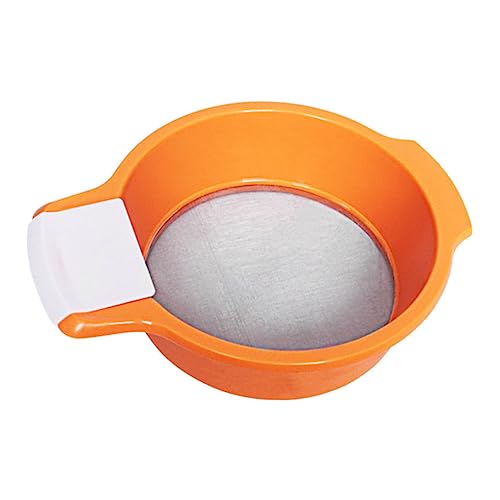 VINTORKY Setaccio Da Forno Attrezzo Da Giardinaggio Colino Rotondo Per Farina Raschietto A Maglie Per Arancia