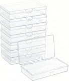 Forever bene Set de 8 Cajas Organizadoras de Plástico (13,5x8x3 cm) - Caja de...