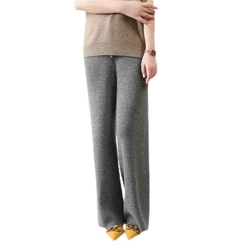 Pantalon long pour fille legging tricoté hiver chaud en laine avec poche vêtement enfant